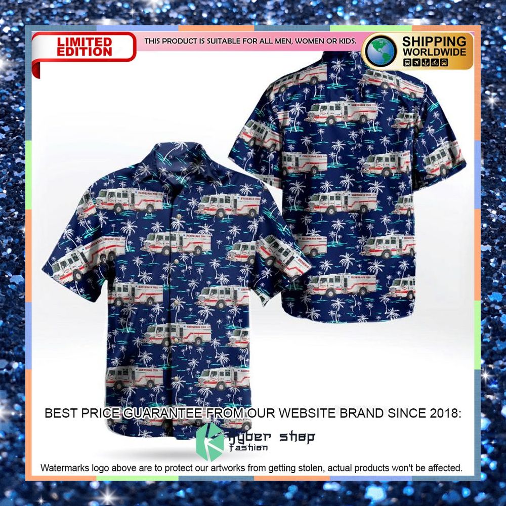 henderson fire department nevada paramedic engine hawaiian shirt 1 906