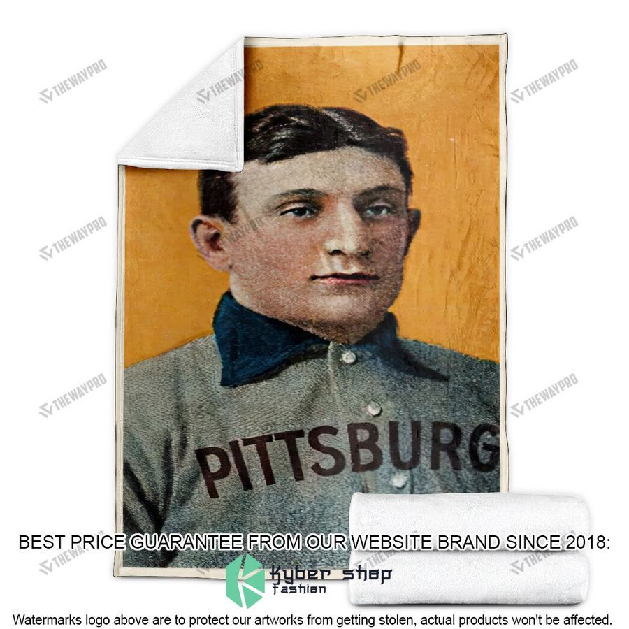 Honus Wagner 1909 1911 Baseball Card Soft Blanket 4 honus wagner 1909 1911 baseball card soft blanket 4 887