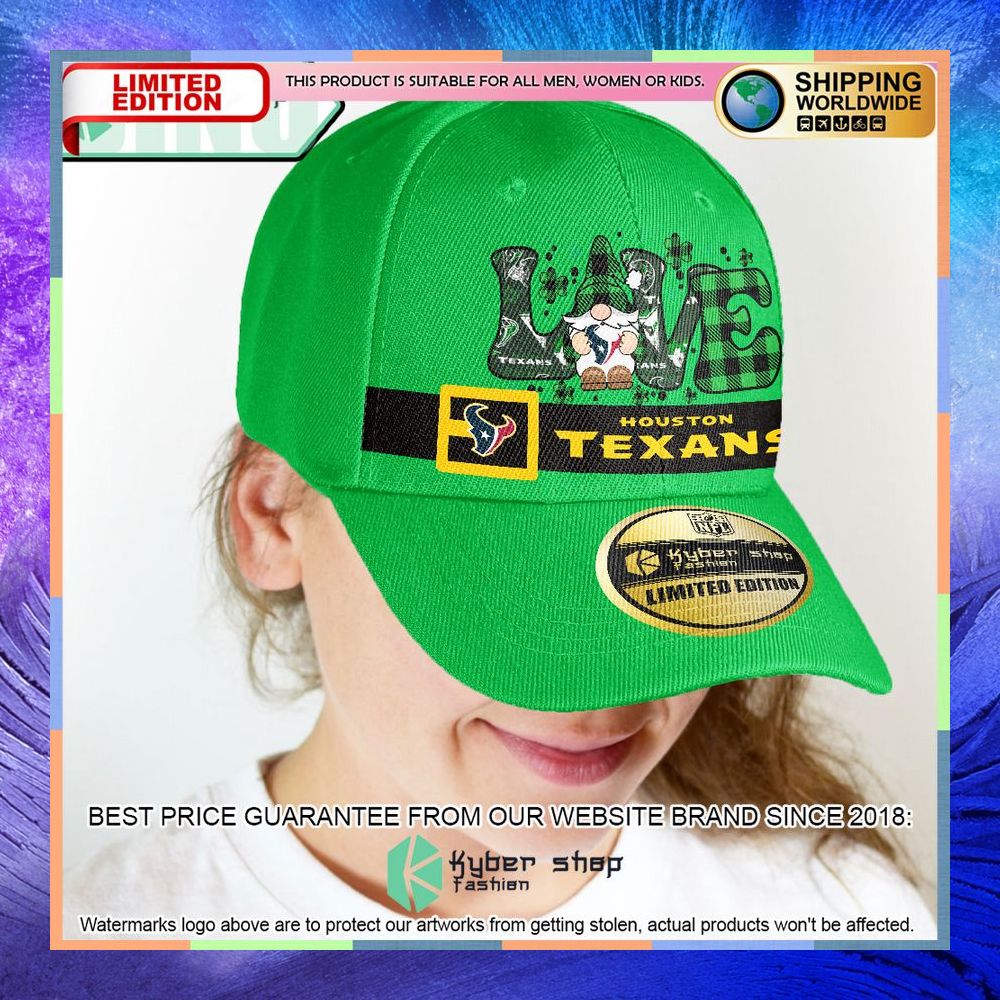 Houston Texans St Patrick Day Cap Hat 5 houston texans st patrick day cap hat 2 621
