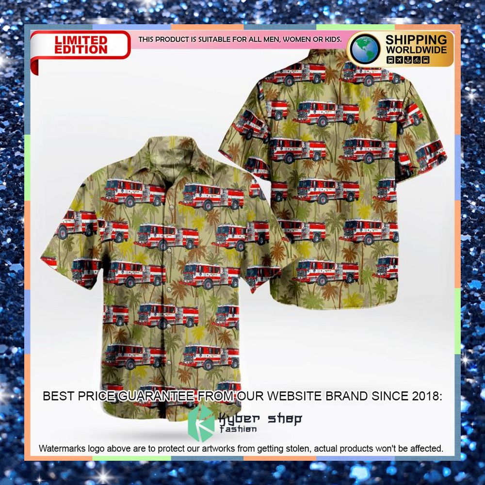 hyattsville volunteer fire department hawaiian shirt 1 364