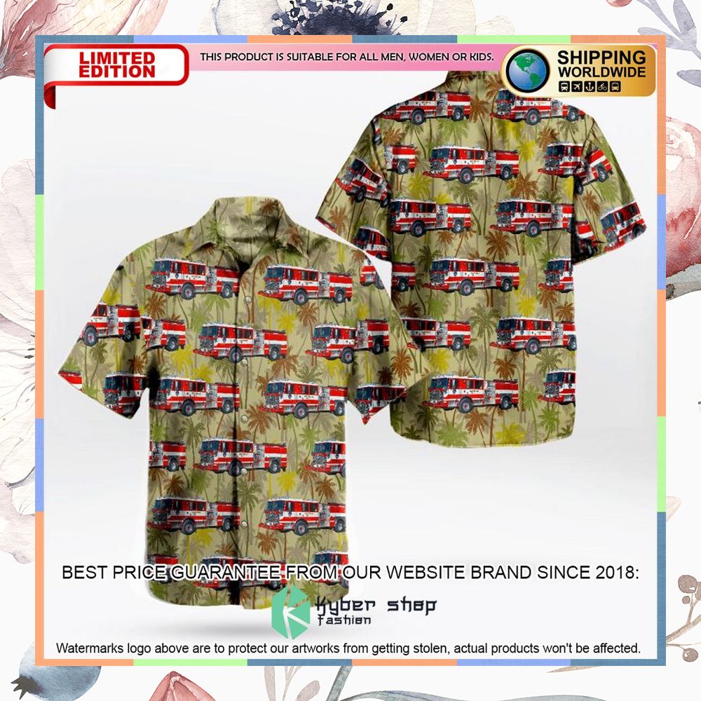 Hyattsville Volunteer Fire Department Hawaiian Shirt 3 hyattsville volunteer fire department hawaiian shirt 1 82