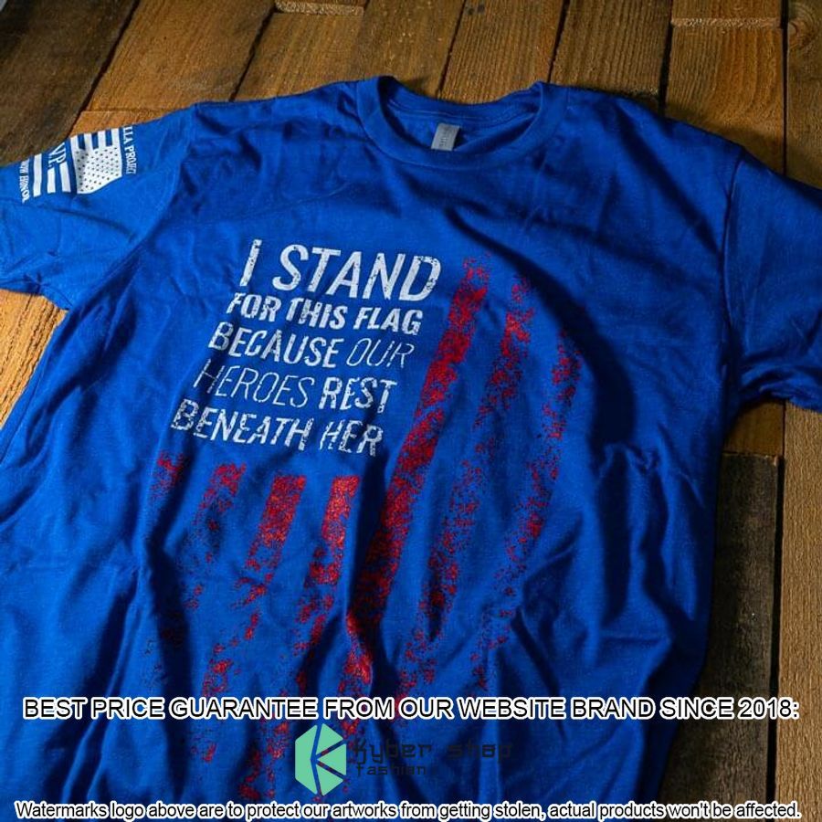 I Stand For The Flag 3D T-Shirt 4 i stand for the flag 3d t shirt 4 526