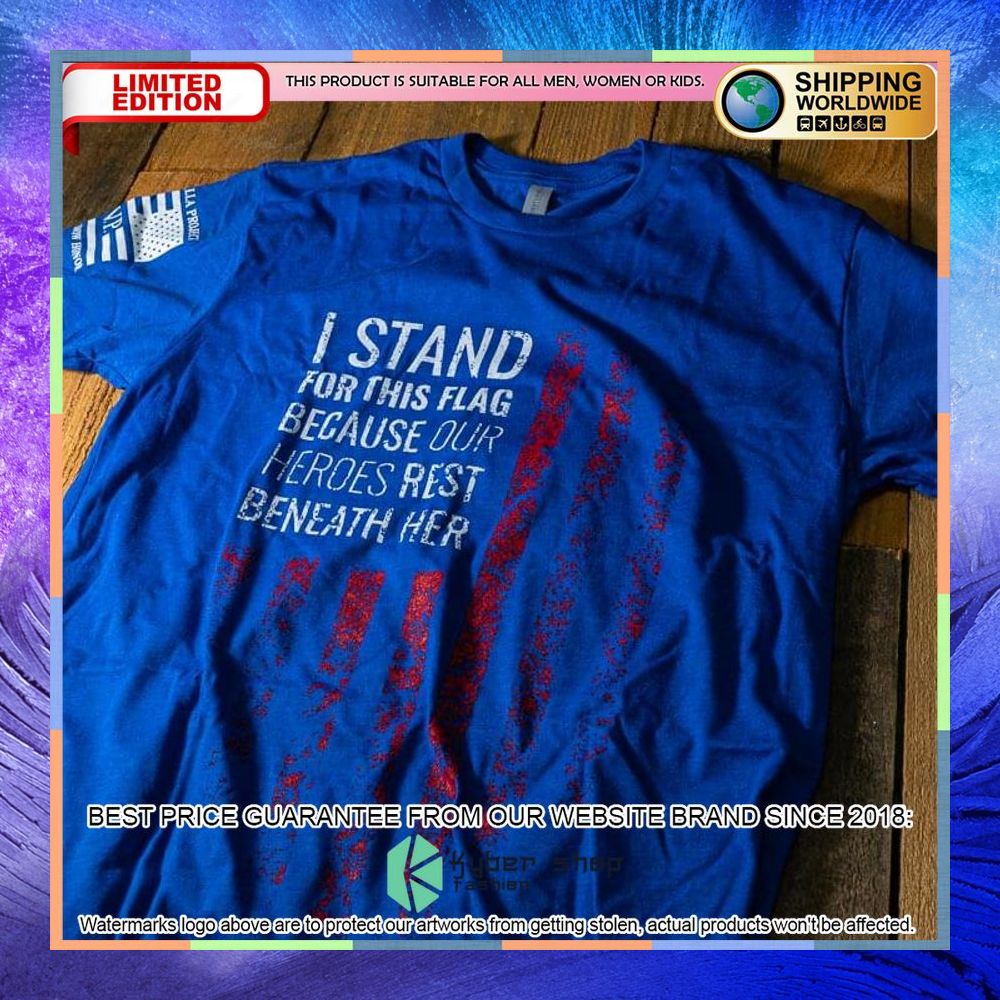 I Stand For The Flag 3D T-Shirt 11 i stand for the flag 3d t shirt 4 984