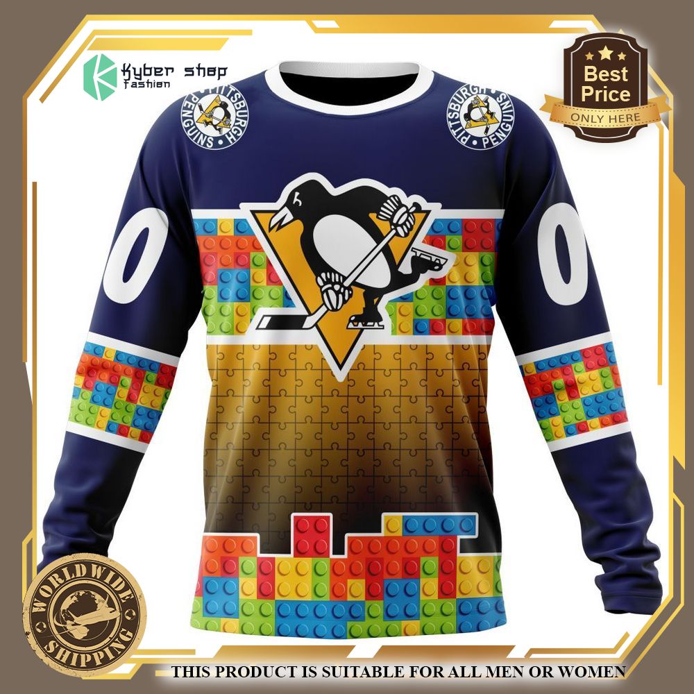 Personalized Pittsburgh Penguins Autism Awareness Shirt, Hoodie 6 personalized pittsburgh penguins autism awareness shirt hoodie 6