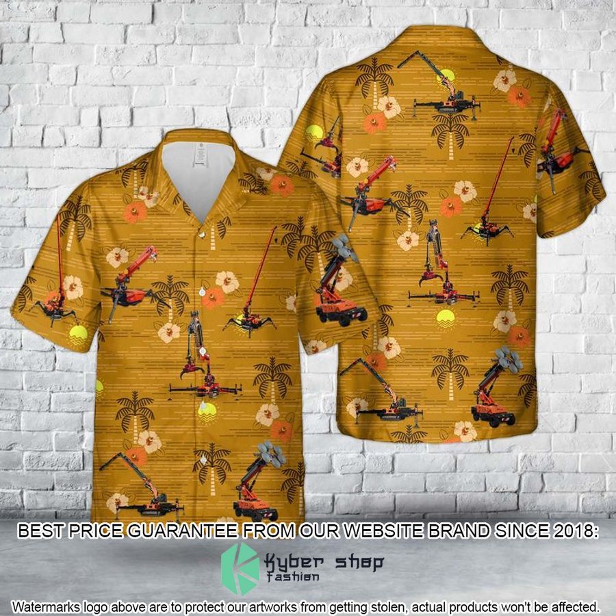 jekko cranes yellow hawaiian shirt 1 362