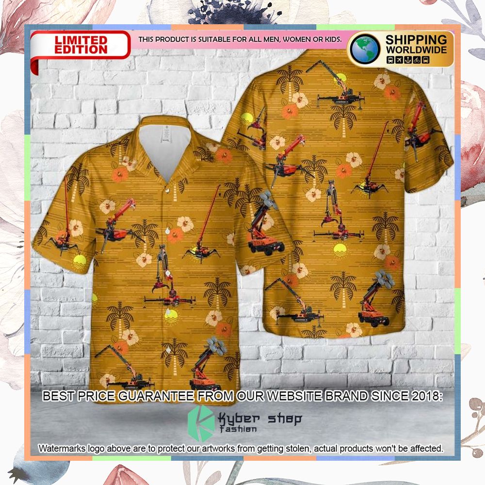 jekko cranes yellow hawaiian shirt 1 465