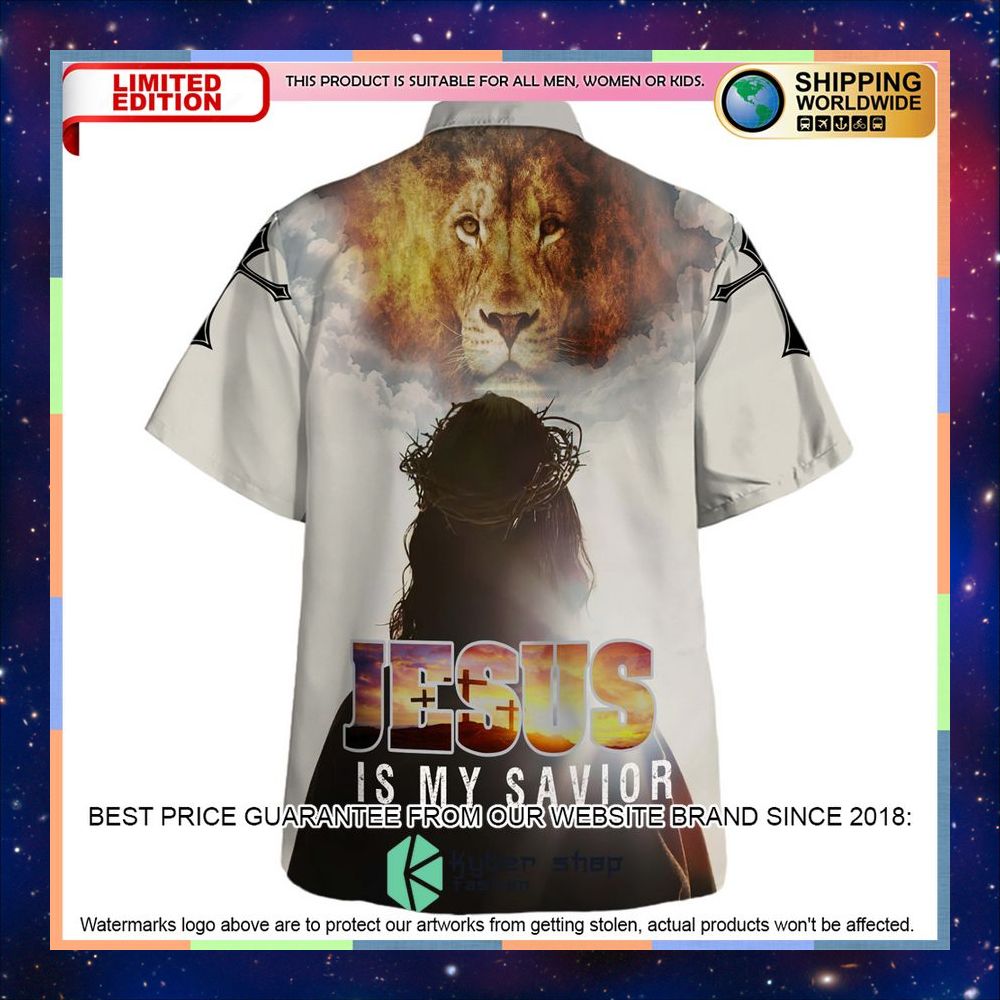 jesus in my savior lion hawaiian shirt 2 210