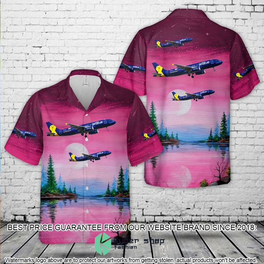 jetblue airways vets in blue airbus a320 232 hawaiian shirt 1 454