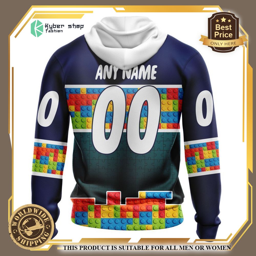 Personalized San Jose Sharks Autism Awareness Shirt, Hoodie 3 personalized san jose sharks autism awareness shirt hoodie 3