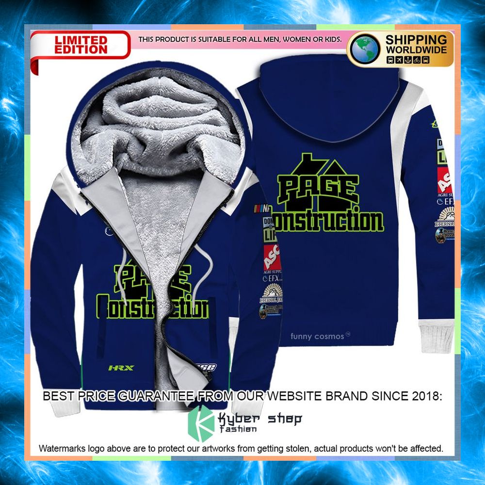 Joey Gase Nascar 2022 Page Construction Hoodie, Sweatpant 10 joey gase nascar 2022 page construction hoodie sweatpant 4 891