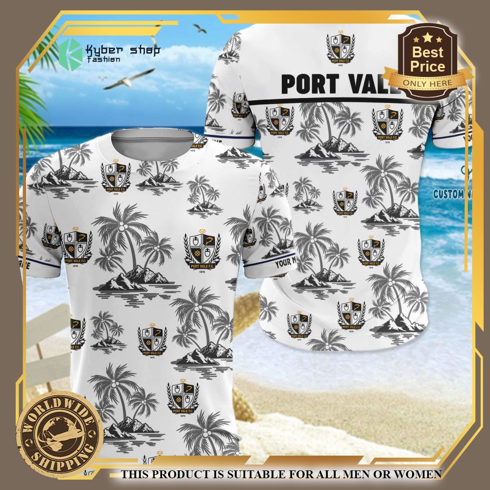 Personalized Port Vale Hawaiian Shirt, Shorts 6 personalized port vale hawaiian shirt shorts 6