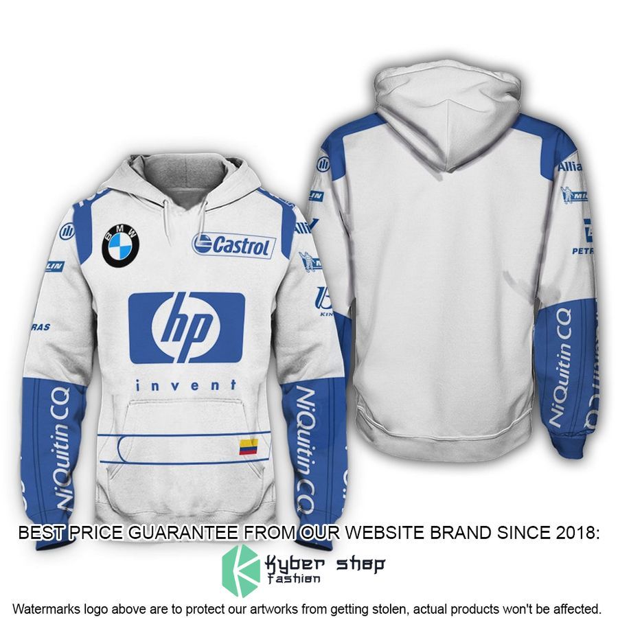 Juan Pablo Montoya Bmw Williams 2003 Formula One Grand Prix Hoodie and Long Pants 6 juan pablo montoya bmw williams 2003 formula one grand prix hoodie long pants 6 173