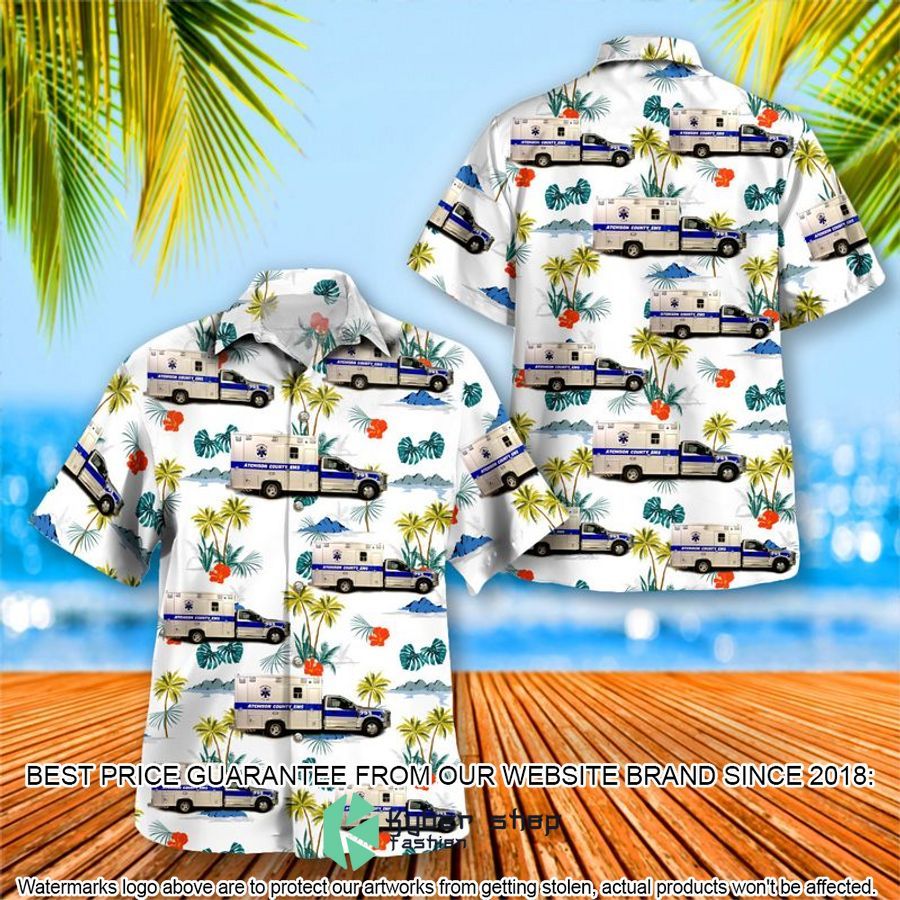 kansas atchison county ems hawaiian shirt 1 24