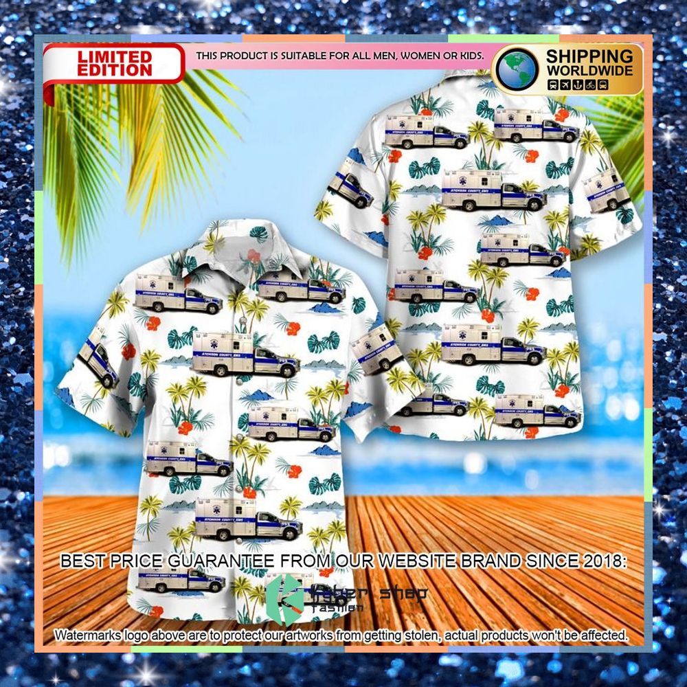 kansas atchison county ems hawaiian shirt 1 682