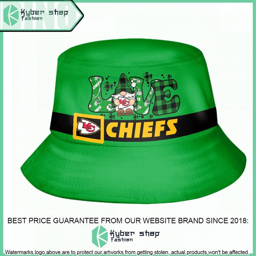 kansas city chiefs st patrick day cap hat 1 244