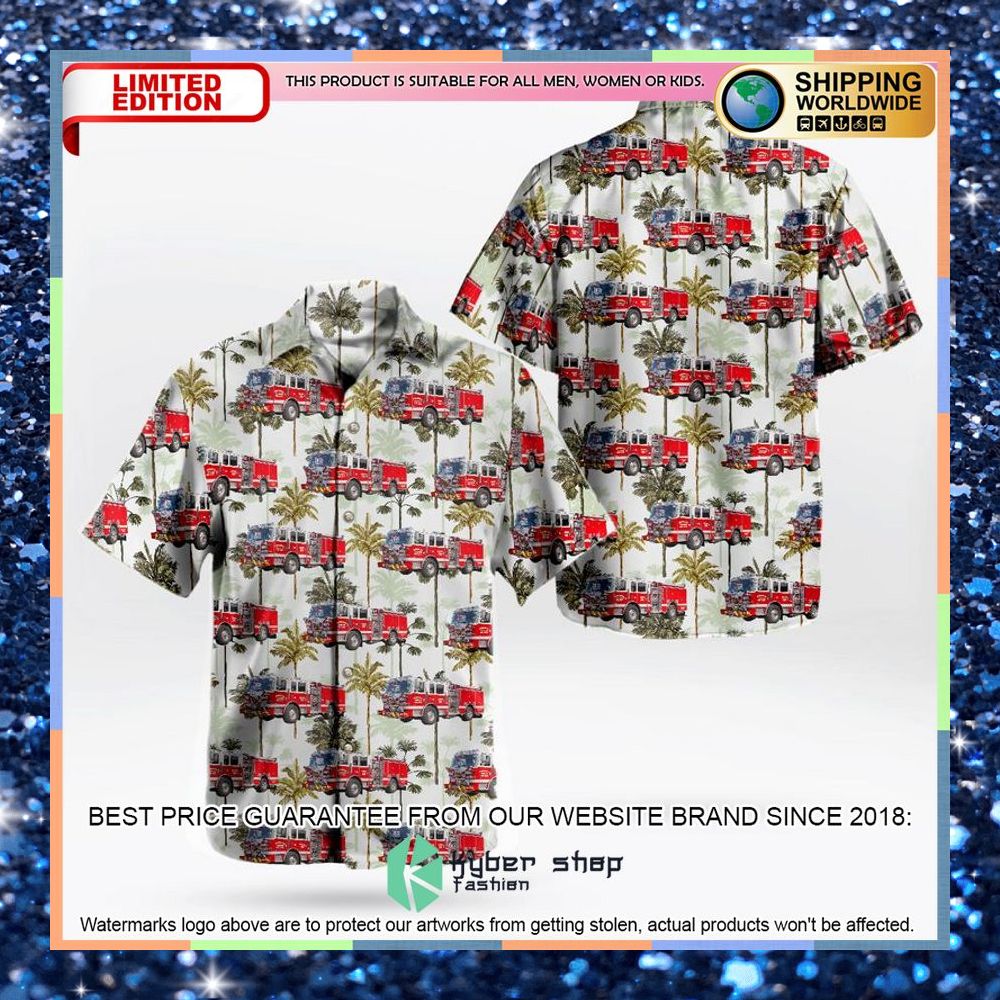 kensington volunteer fire department hawaiian shirt 1 860
