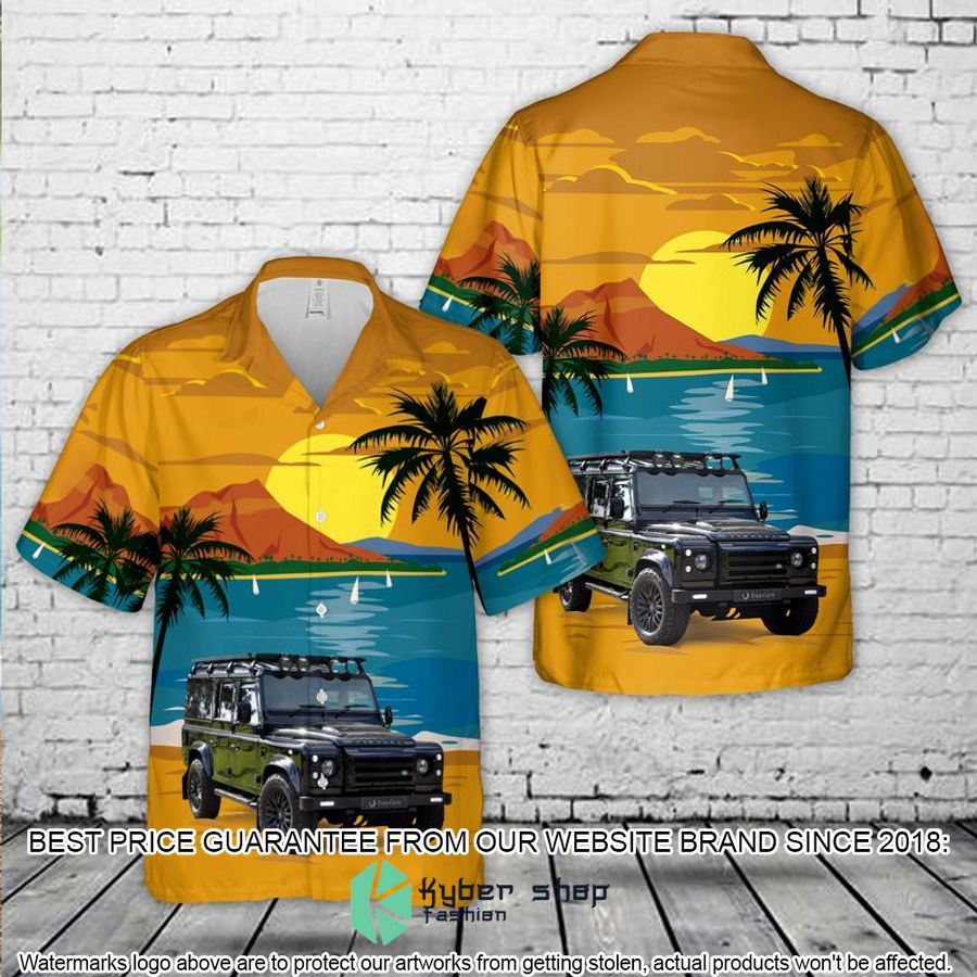 land rover defender 110 hawaiian shirt 1 66