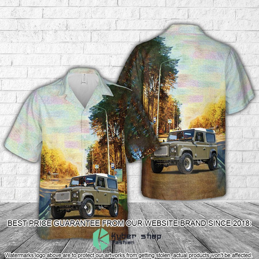 land rover defender 90 hawaiian shirt 1 70