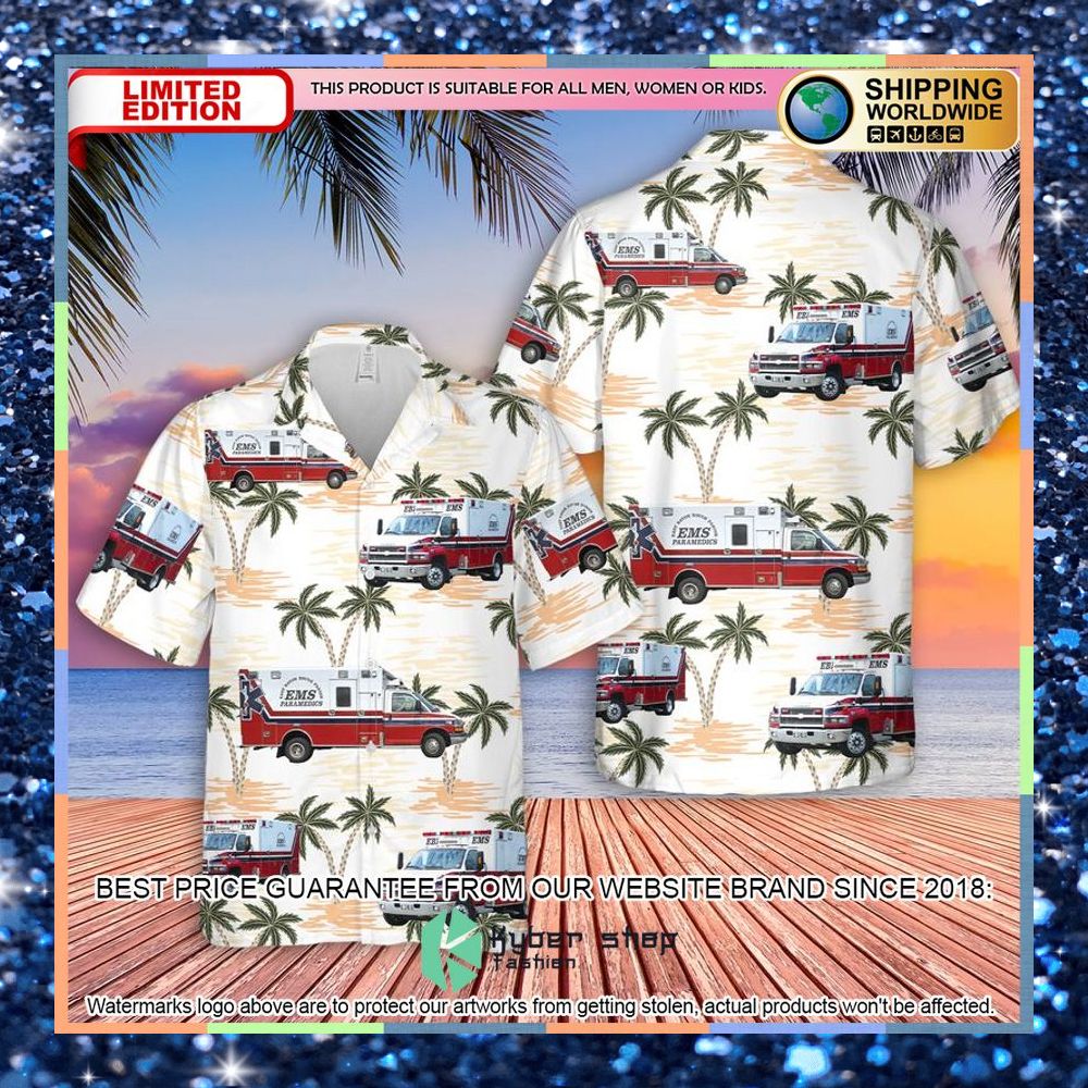 louisiana east baton rouge parish ems hawaiian shirt 1 367