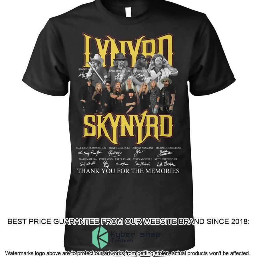 lynyrd skynyrd thank you for the memories shirt hoodie 1 542