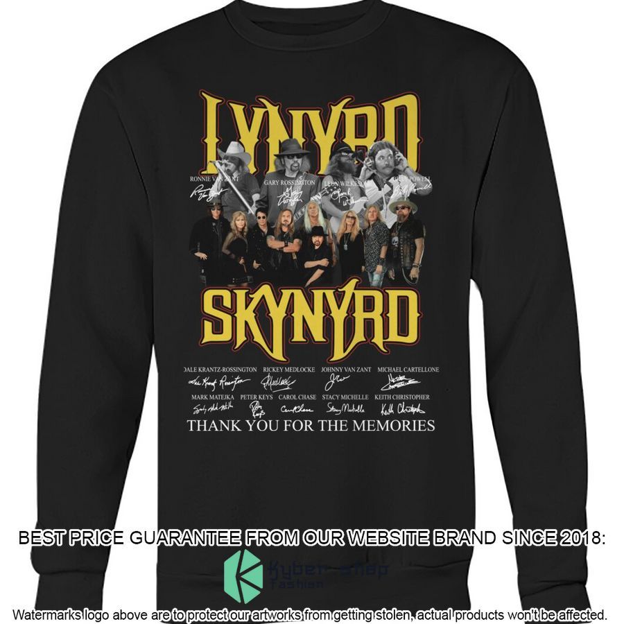 Lynyrd Skynyrd Thank you for the memories Shirt, Hoodie 4 lynyrd skynyrd thank you for the memories shirt hoodie 4 450