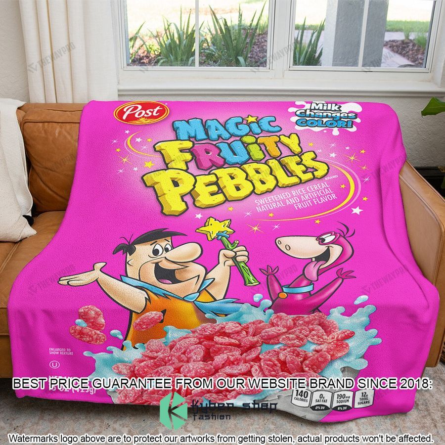 magic fruity pebbles soft blanket 1 462