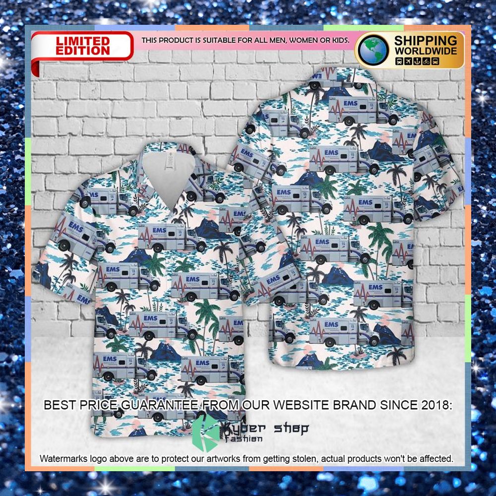 manatee county ems hawaiian shirt 1 711
