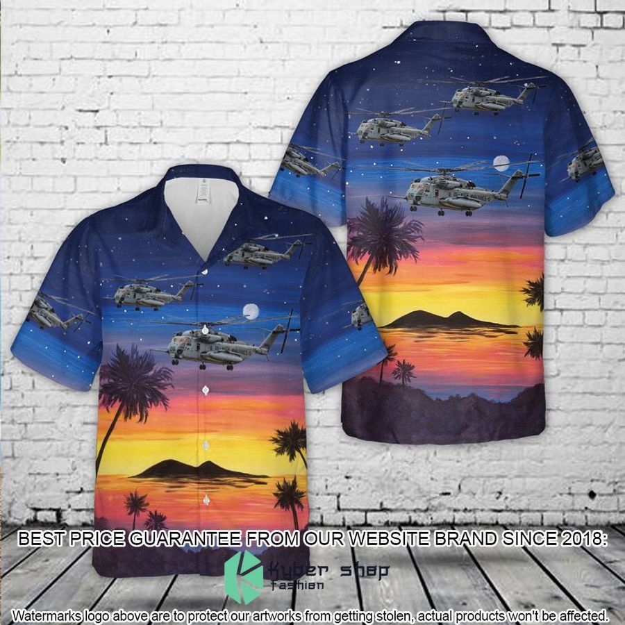 marine aviation logistics squadron 36 ch 53e super stallion hawaiian shirt 1 842