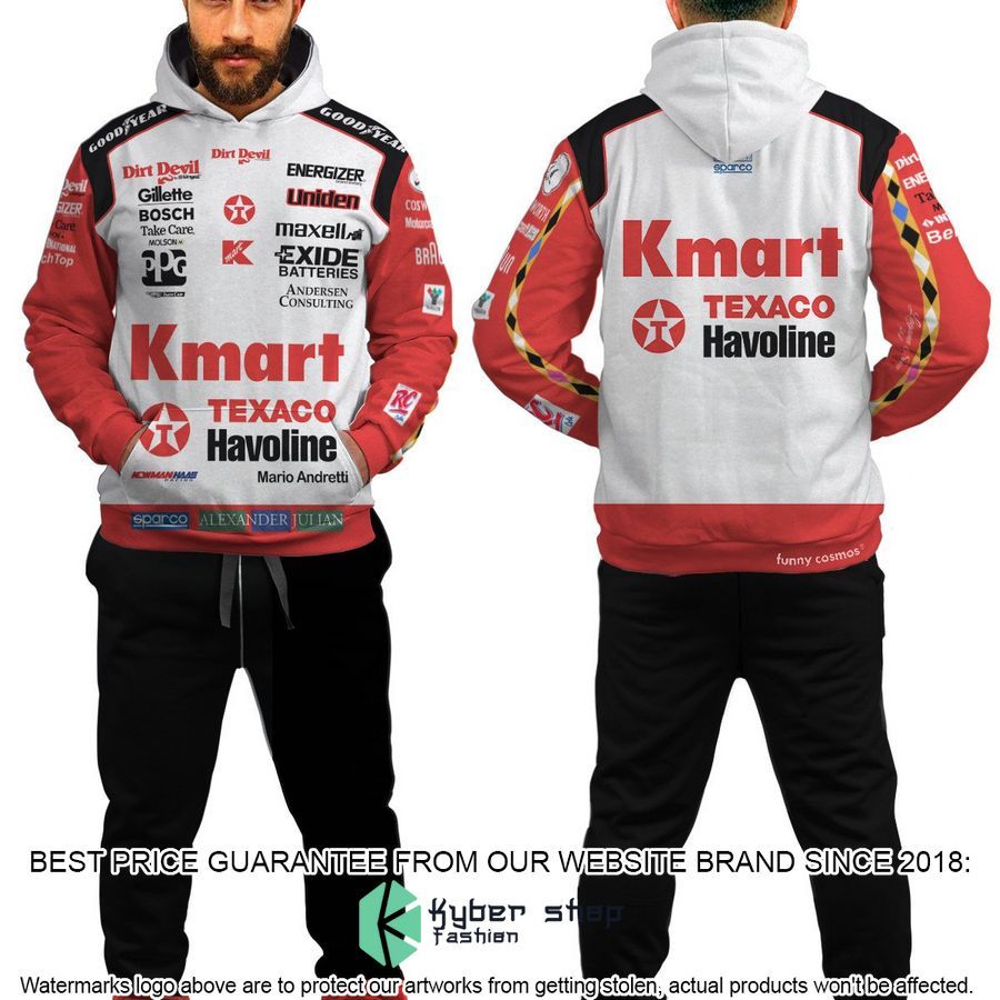 mario andretti hoodie long pants 2 253