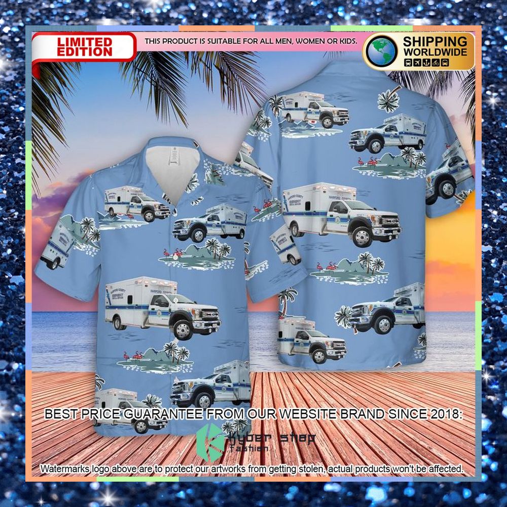 maryland harford county ems hawaiian shirt 1 836