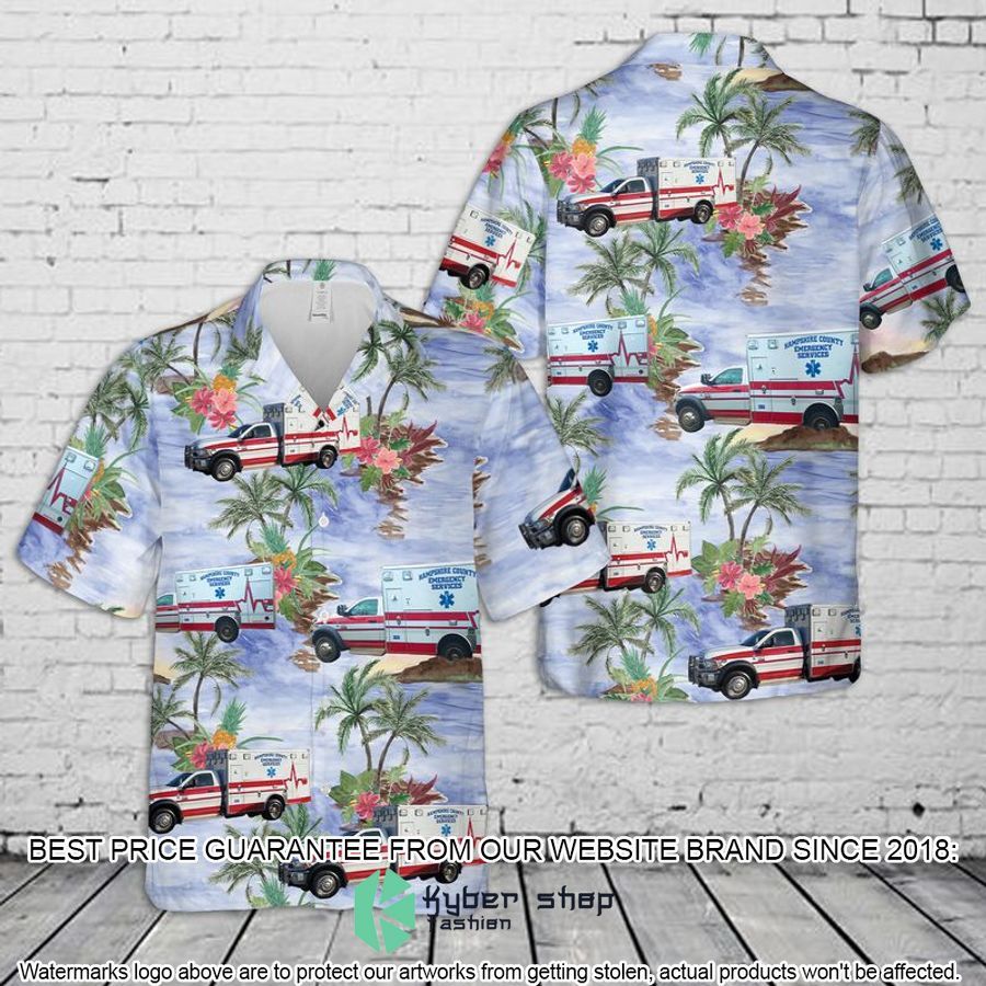massachusetts hampshire county ems hawaiian shirt 1 18