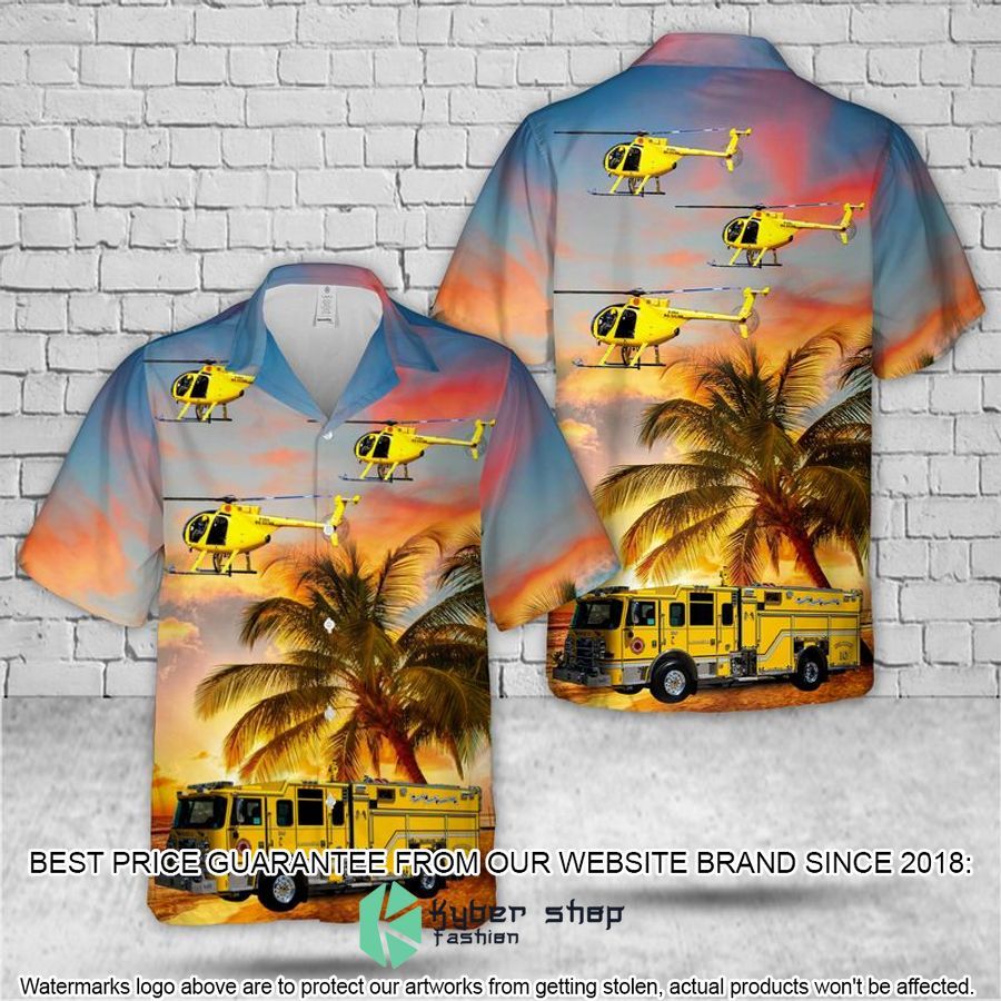 maui county fire department hawaiian shirt 1 11