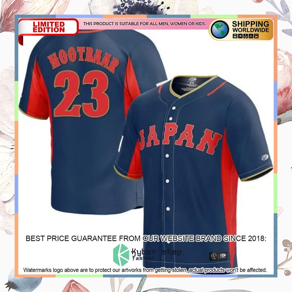 Men’s Japan Baseball 2023 World Baseball Jersey 17 mens japan baseball 2023 world baseball jersey 8 955