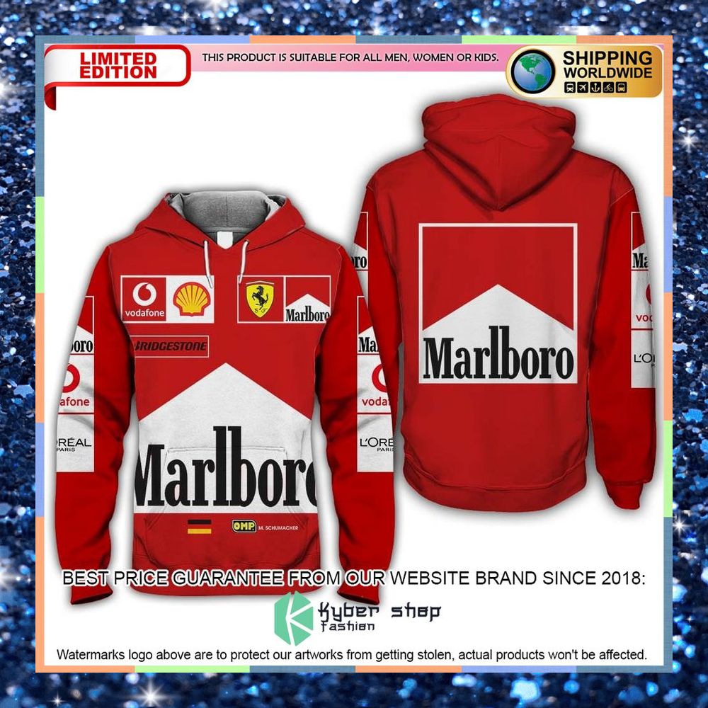 Michael Schumacher Ferrari Formula One Grand Prix Hoodie and Long Pants 8 michael schumacher ferrari formula one grand prix hoodie long pants 1 889