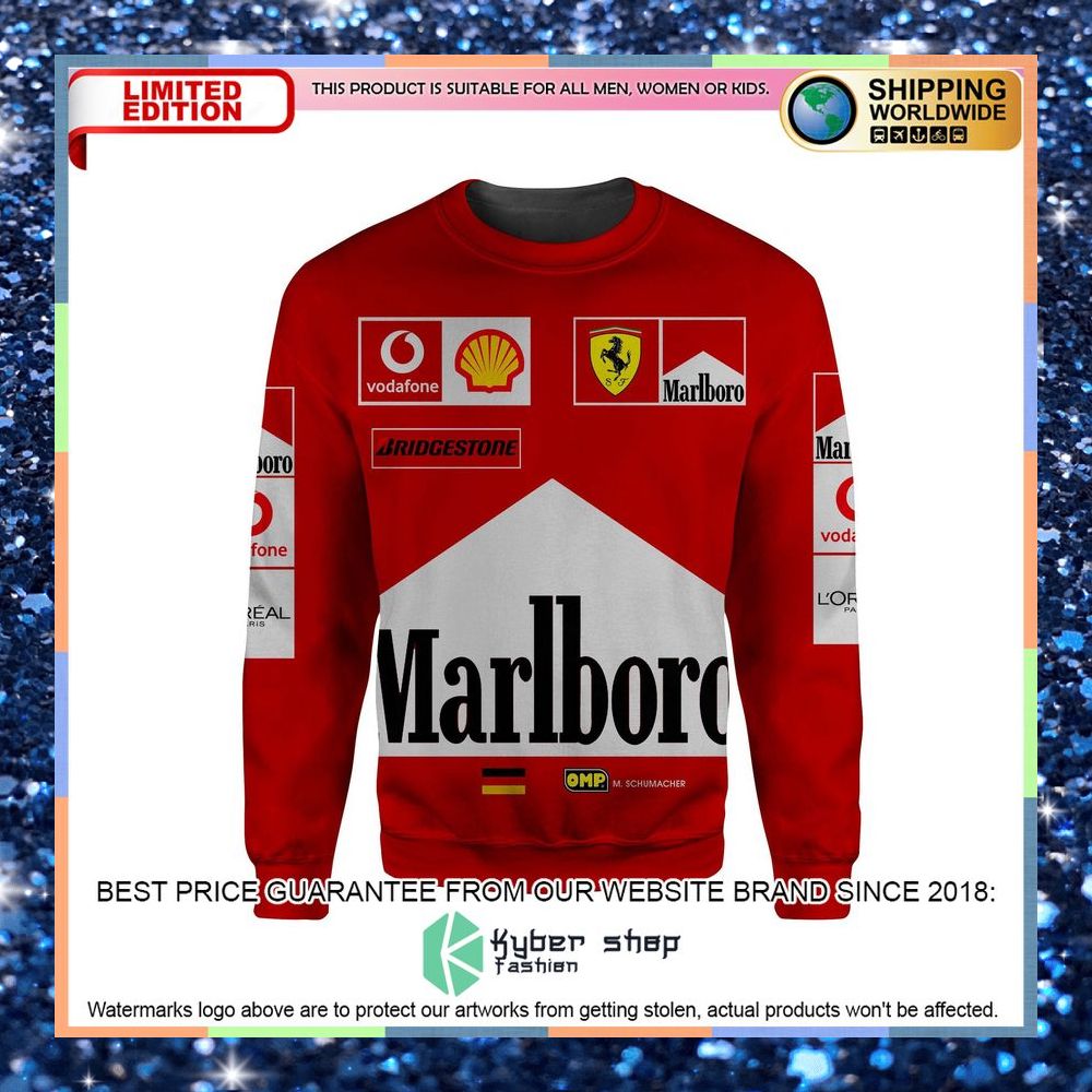 Michael Schumacher Ferrari Formula One Grand Prix Hoodie and Long Pants 13 michael schumacher ferrari formula one grand prix hoodie long pants 6 669