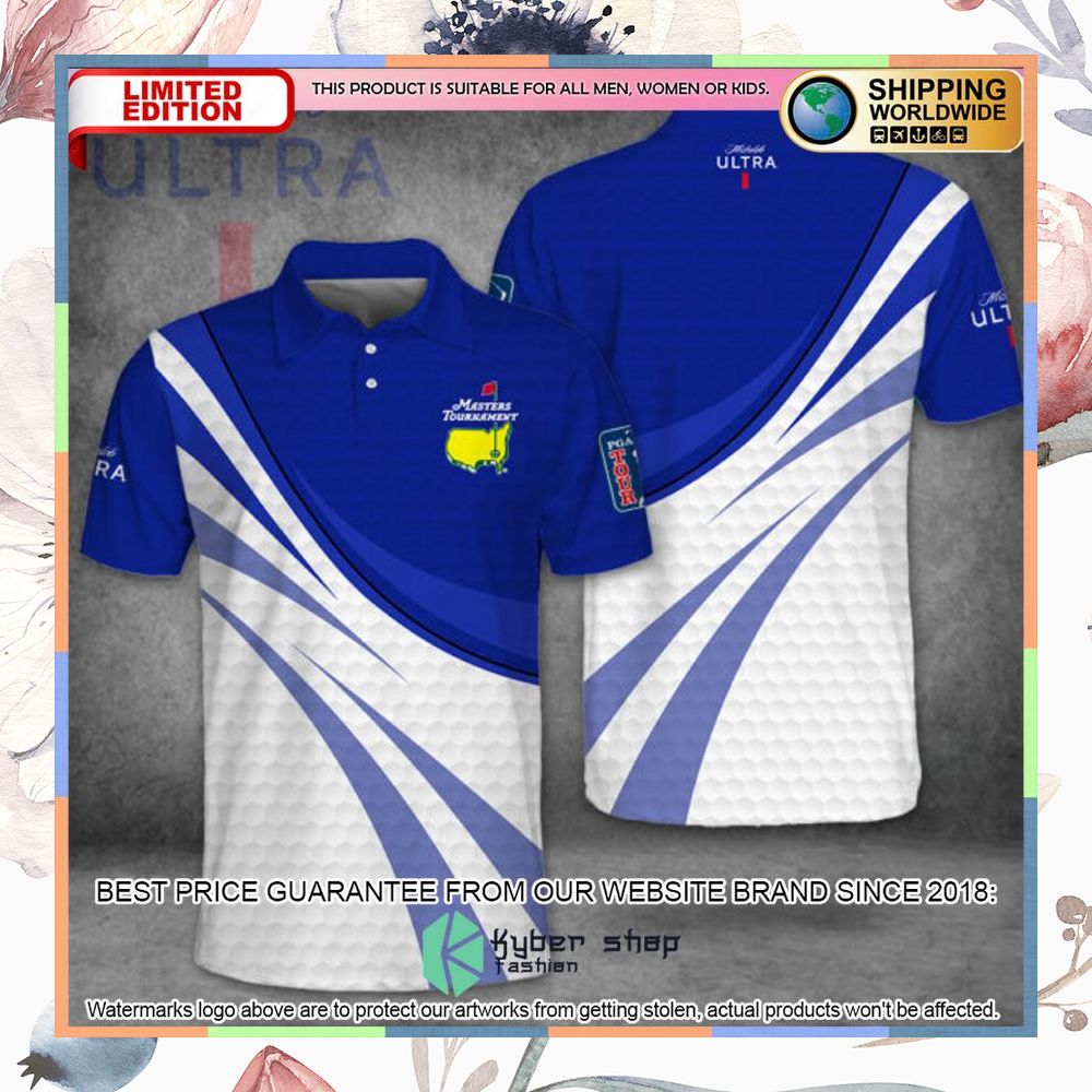 michelob ultra golf master tournament polo shirt 1 872