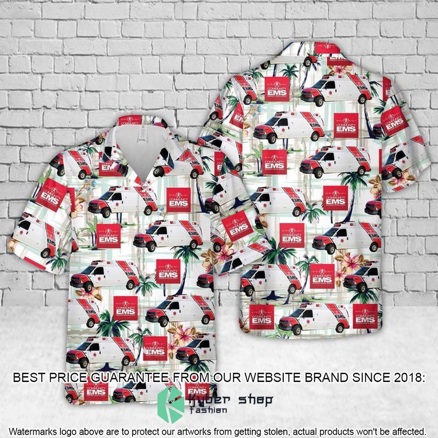 michigan community ems hawaiian shirt 1 447