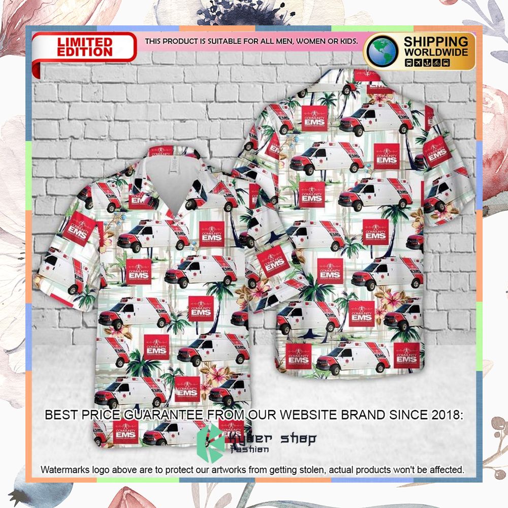 Michigan Community EMS Hawaiian Shirt 3 michigan community ems hawaiian shirt 1 827