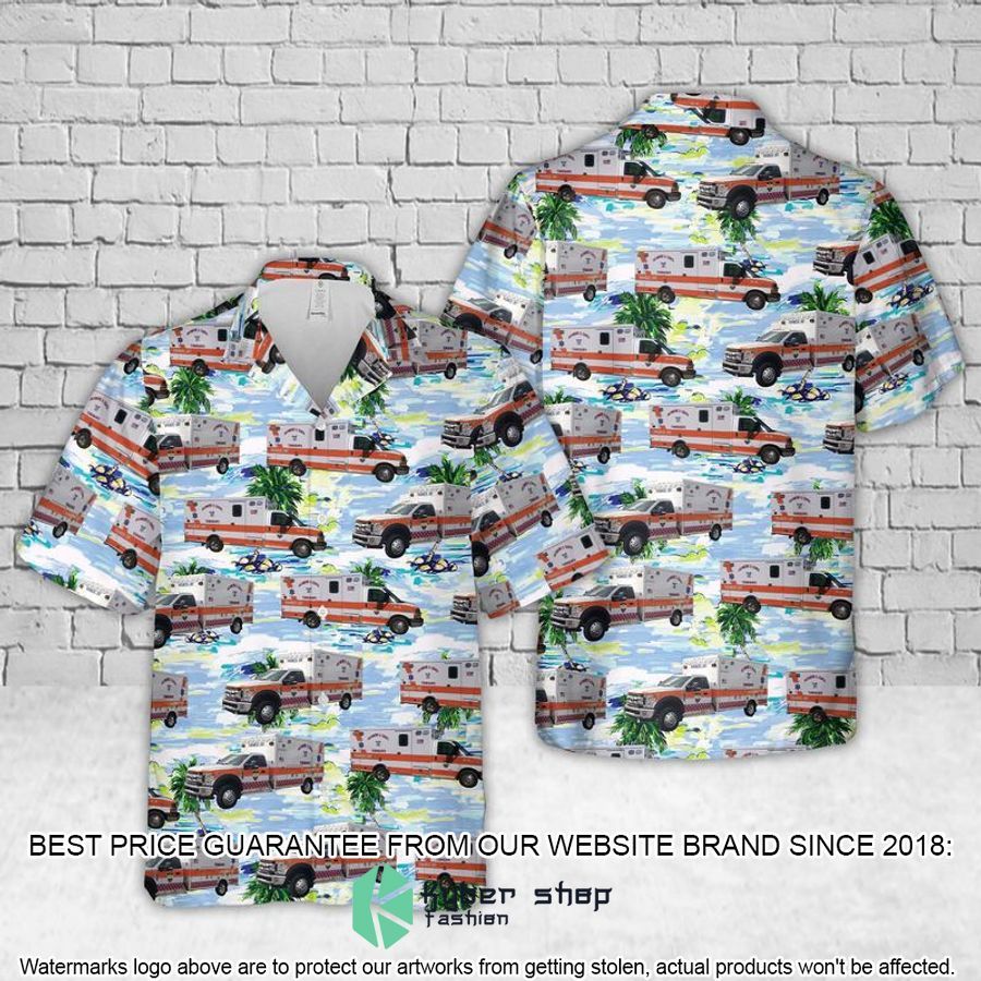 michigan richmond lenox ems hawaiian shirt 1 826