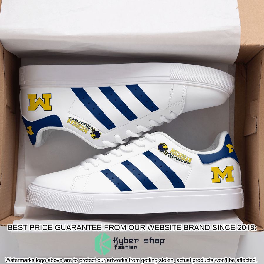 michigan wolines white stan smith shoes 1 424