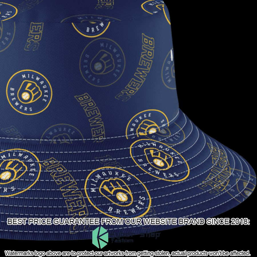 Milwaukee Brewers Bucket Hat 3 milwaukee brewers bucket hat 3 987