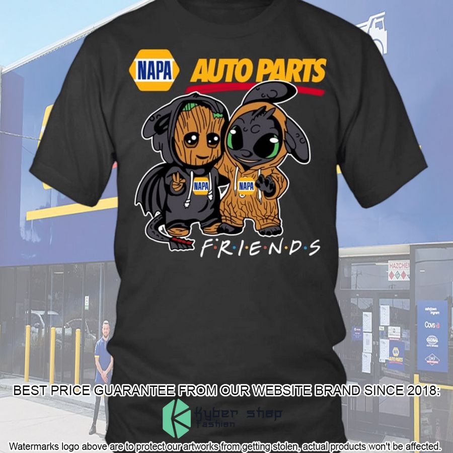 napa auto parts the groot and stitch baby shirt hoodie 2 276