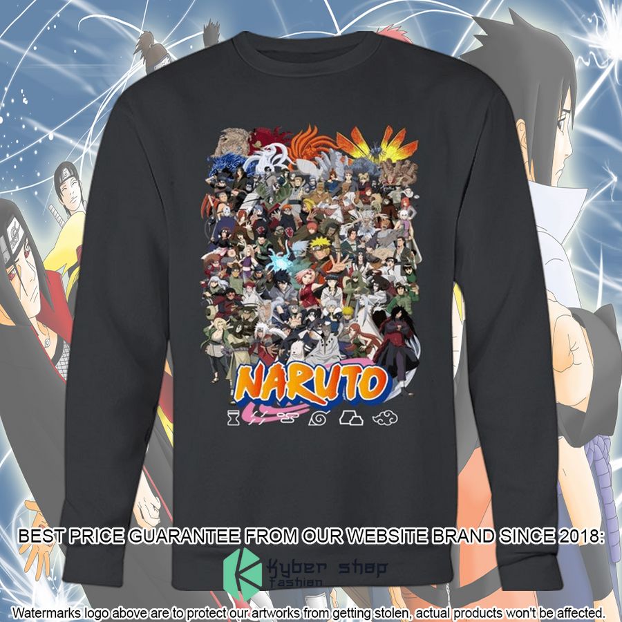 Naruto Characters Shirt, Hoodie 4 naruto characters shirt hoodie 4 999