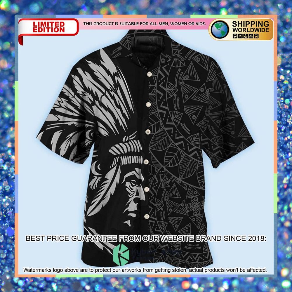 Native Man Still Here Still Strong Cool Style Hawaiian Shirt 3 native man still here still strong cool style hawaiian shirt 1 748