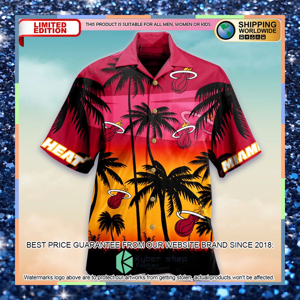 NBA Miami Heat Hawaiian Shirt 3 nba miami heat hawaiian shirt 1 370