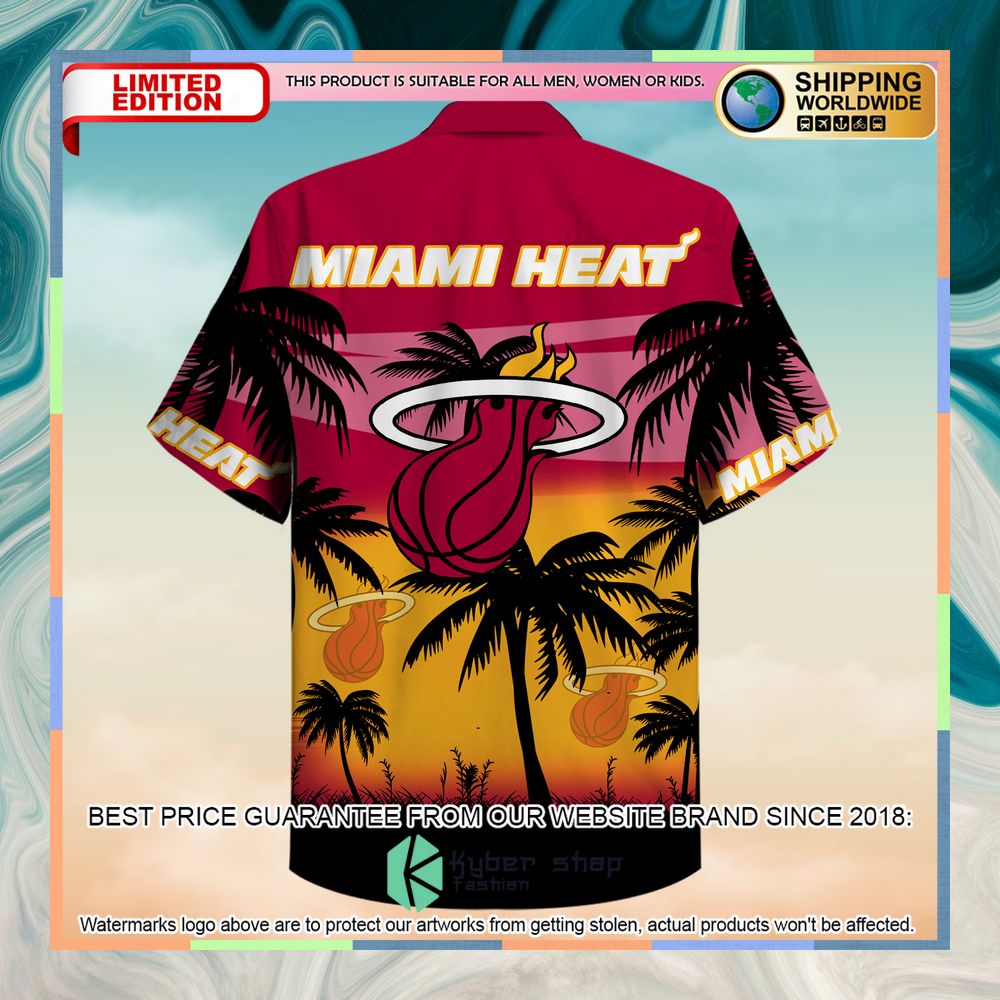 NBA Miami Heat Hawaiian Shirt 6 nba miami heat hawaiian shirt 2 881