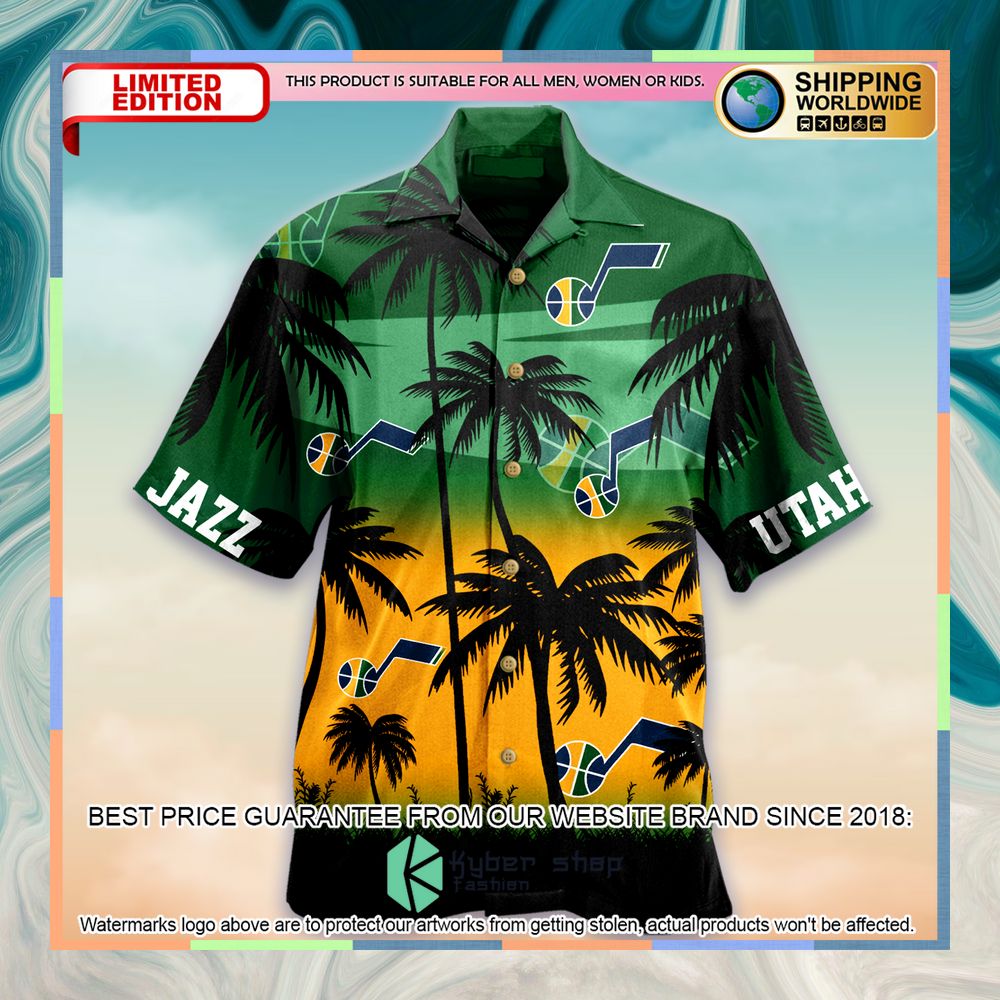 NBA Utah Jazz Hawaiian Shirt 5 nba utah jazz hawaiian shirt 1 350