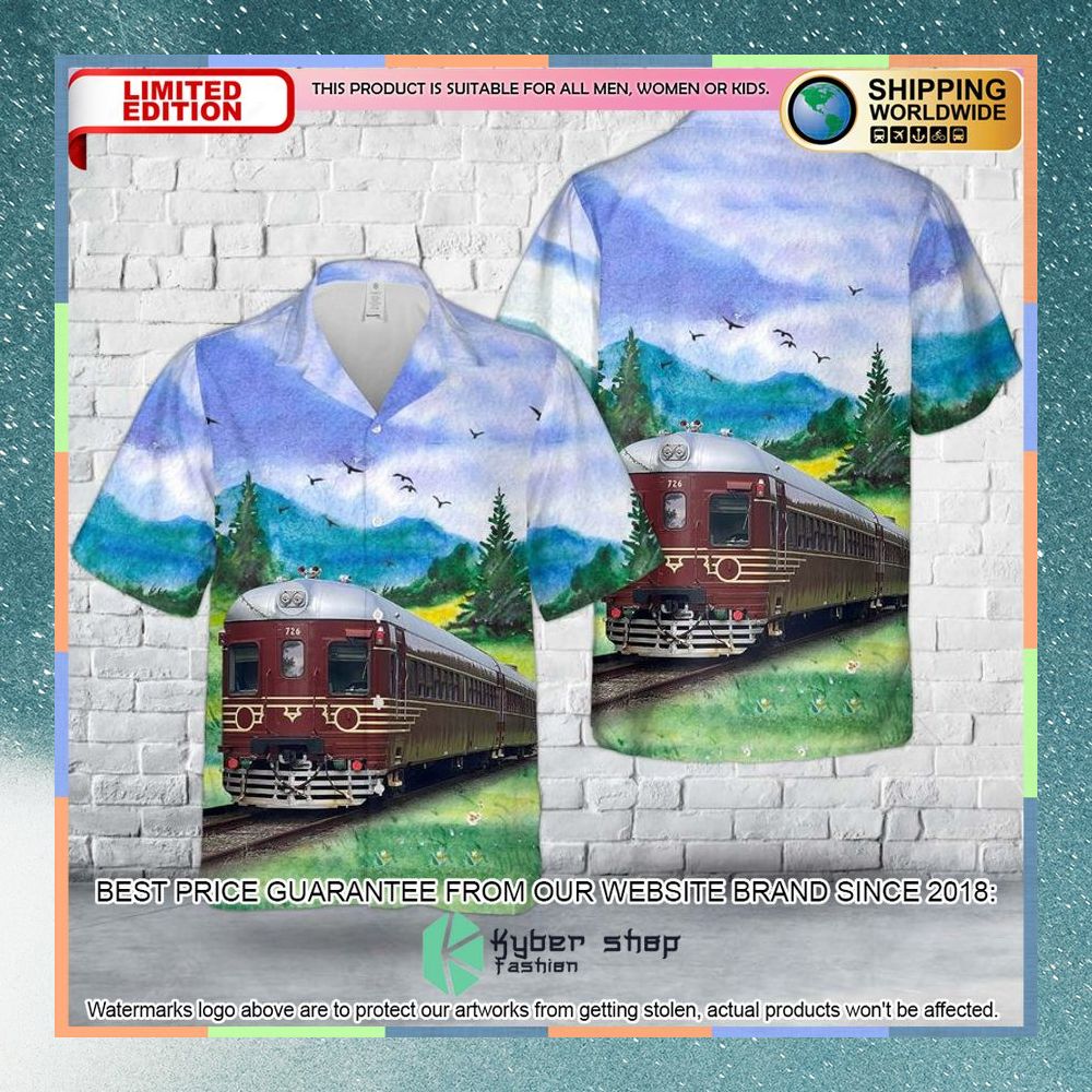 New South Wales Byron Bay Solar Powered Train 600700 Class Railcars Hawaiian Shirt 3 new south wales byron bay solar powered train 600700 class railcars hawaiian shirt 1 660