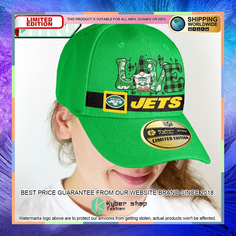 New York Jets St Patrick Day Cap Hat 5 new york jets st patrick day cap hat 2 15