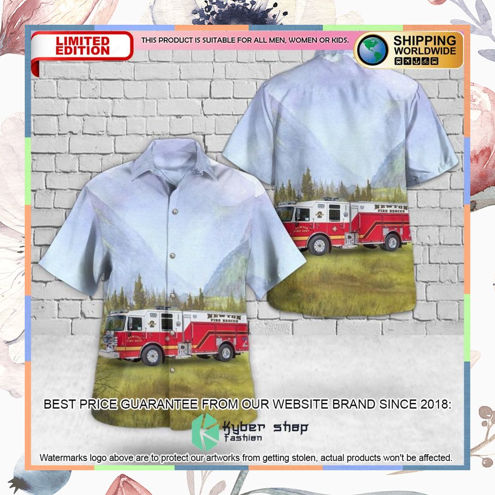 newton iowa newton fire department hawaiian shirt 1 56